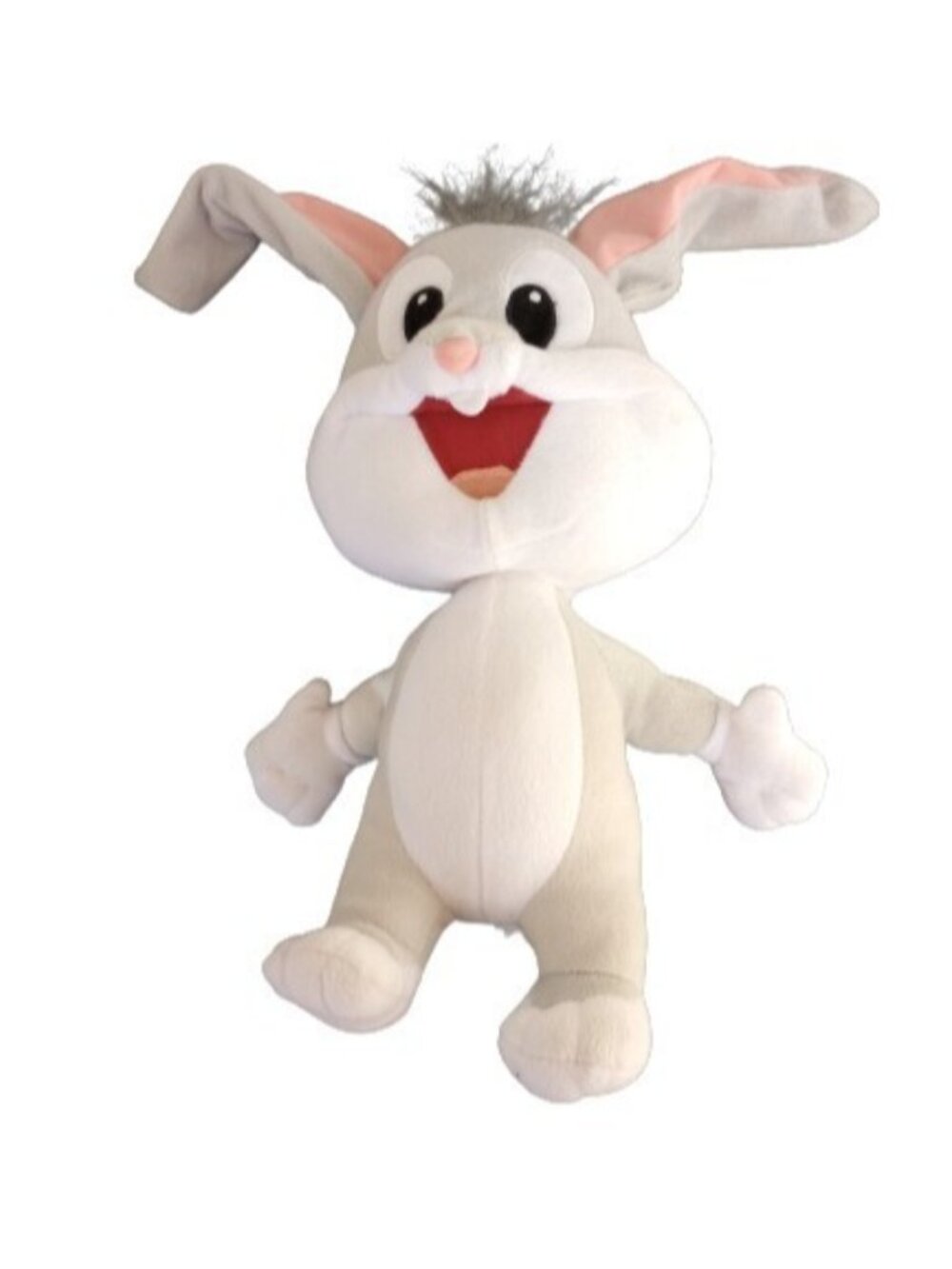 Six Flags Baby Looney Tunes Plush Bugs Bunny Stuffed Plush Warner Bros 15"
